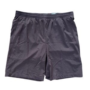 FLX Mens Dynamic Stretch Shorts Napia Plum Purple Size L NWT!